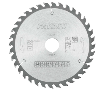 product Disc pentru fierastrau electric HIKOKI 752432 185mm 1.6mm Lemn