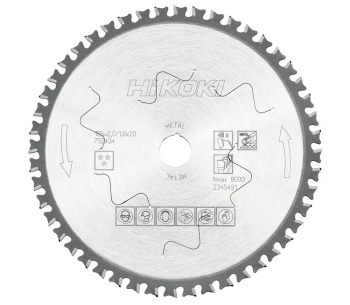 product Disc pentru fierastrau electric HIKOKI 752434 185mm 1.6mm Inox