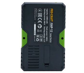 Dispozitiv de pornire-încărcare cu cumpresor ProCraft JSAP-12 600A 12V photo 2