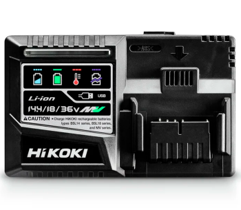 Încărcător cu 2 acumulatoare HIKOKI UC18YSL3WJZ 195w 18-36V 8A photo 0