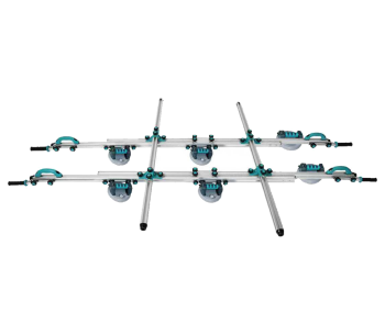 Sistem de transport placi format mare (165-320cm) cu 6 ventuze automate BIHUI SLIM AUTOFIX 6 LFCSB 203mm 200kg photo 2