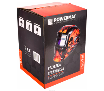 Masca de sudura POWERMAT PM-APS-600T1 cameleon 13DIN photo 6