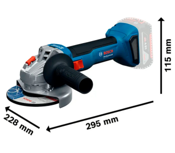 Polizor unghiular cu acumulator BOSCH GWS 18V-8 125mm 18V 4Ah photo 1