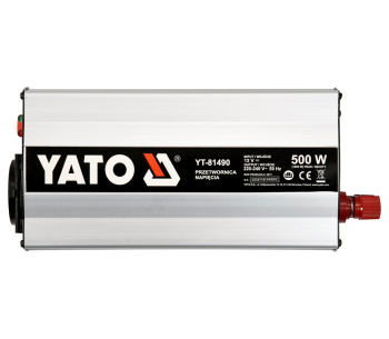 Invertor de tensiune YATO YT81490 0.5kw 12V photo 0