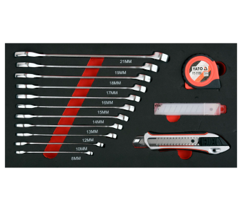 Cărucior modular pentru scule YATO YT09104 (3 module, 78 piese) photo 7