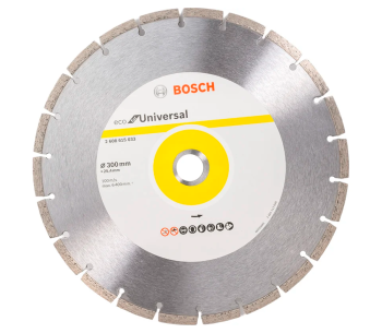 product Алмазный отрезной диск BOSCH ECO Universal 300мм Сегментированный Бетон/Камень/Кирпич