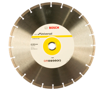 product Алмазный отрезной диск BOSCH ECO Universal 350мм Сегментированный Бетон/Камень/Кирпич