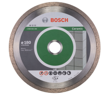 product Disc de tăiat cu diamant BOSCH Standard for Ceramic 180mm Solid Ceramică/Gresie/Marmură