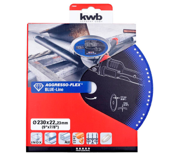 Disc de tăiat cu diamant KWB K720840 230mm Solid Metal photo 0