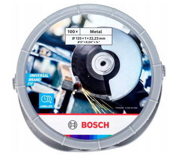Disc de tăiat abraziv BOSCH Standard 2608626116 125mm 1mm photo 1