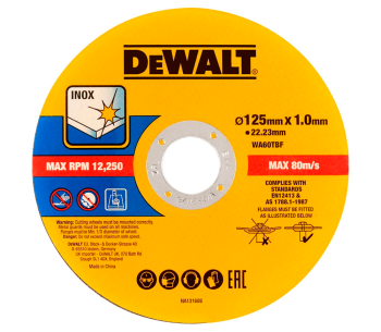 Set 50 discuri de tăiere metal DEWALT DT20598-QZ 125mm 1mm photo 0