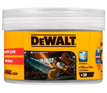 Set 50 discuri de tăiere metal DEWALT DT20598-QZ 125mm 1mm photo 1