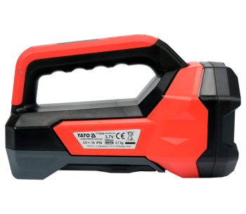 Proiector reîncărcabil YATO YT08548 600/1000lm Li-Ion încorporat photo 1