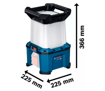 Lanternă construcții cu acumulator BOSCH GLA 18VH-7500 Professional (Solo) 3750/7500lm 18V photo 1