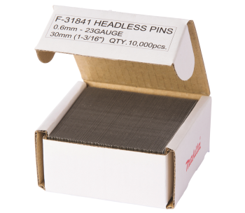 Cuie-pin Pentru lemn MAKITA F-31841  Ga23 10000buc. 30mm x 0.6mm photo 0