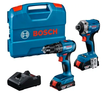 product Set de unelte cu acumulator BOSCH GDR 18V-215 + GSB 185-LI