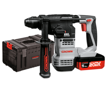 product Ciocan rotopercutor cu acumulator CROWN CT28001HX-5 IMC 2.3J 20V 5Ah