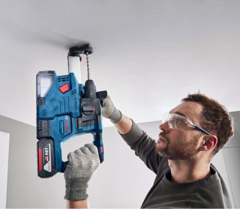 Перфоратор аккумуляторный BOSCH GBH 185-LI 1.9Дж 18В 4Ач photo 2
