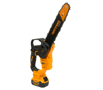 Цепная пила аккумуляторная ROTOR RCS12 300мм 21В 3Ач photo 0
