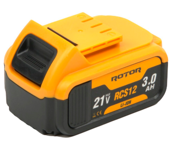 Цепная пила аккумуляторная ROTOR RCS12 300мм 21В 3Ач photo 2