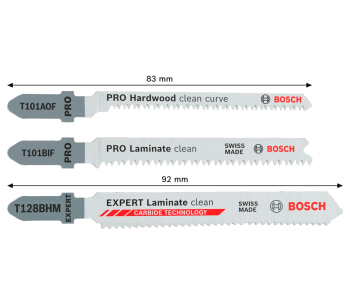 Set lame ferestrău pendular BOSCH Bosch PRO "Laminate" 83/92mm Laminat photo 0