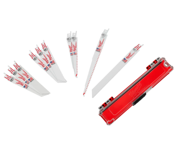 Set pânze pentru ferăstrău sabie MILWAUKEE SAWZALL  150/230mm Lemn/Plastic/Metal photo 0