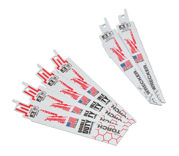 Set pânze pentru ferăstrău sabie MILWAUKEE SAWZALL Blade Set 150/230mm Lemn/Plastic/Metal photo 0