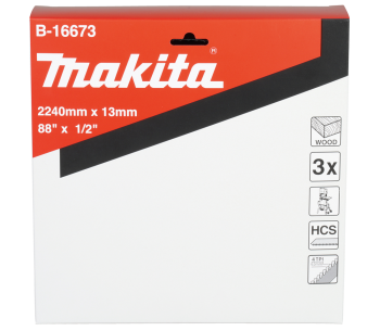 Lamă de ferăstrău cu bandă MAKITA B-16673 2240mm Lemn 3 buc photo 0