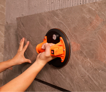 Аккумуляторная вакуумная присоска TILER 8128F-EB 210мм 200kg photo 3