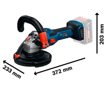 Șlefuitor de beton Bosch GBR 18V-15 S Professional (Solo) photo 1