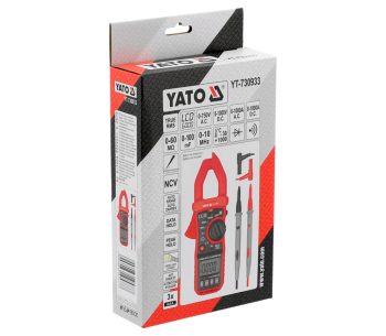 Multimetru digital cu clește YATO YT730933 0/750V 0-1000A photo 4