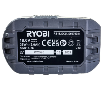 Acumulator RYOBI RB1820C Titular 18V 2Ah photo 2