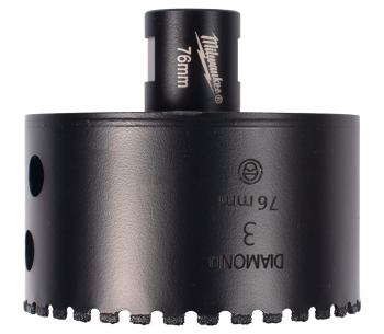product Carotă de găurit MILWAUKEE DIAMOND MAX Diamantată 76mm