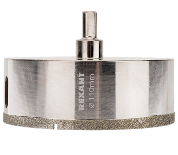 Carotă de găurit REXANT 92-0022 Diamantată 110mm photo 0