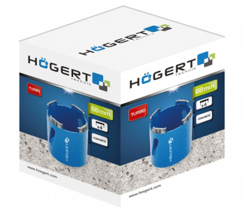 Carotă de găurit HOEGERT HT6D476 Din carbură 68mm photo 1
