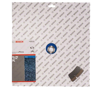 Алмазный отрезной диск BOSCH Standard for Stone 350мм Сегментированный Бетон/Камень photo 0