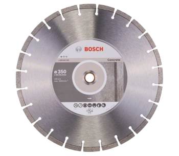 product Disc de tăiat cu diamant BOSCH Standard for Concrete 350mm Segmentat Beton/Piatră