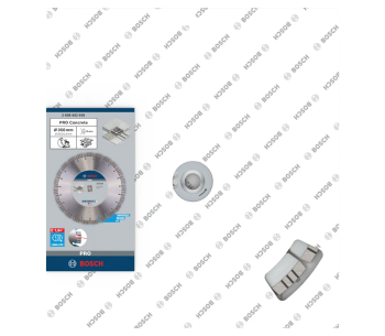 Алмазный отрезной диск BOSCH Best for Concrete 350мм Сегментированный Бетон/Камень/Кирпич photo 0