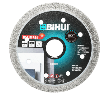 product Disc de tăiat cu diamant BIHUI DCAE115 115mm Turbo Ceramică/Marmura/Granit