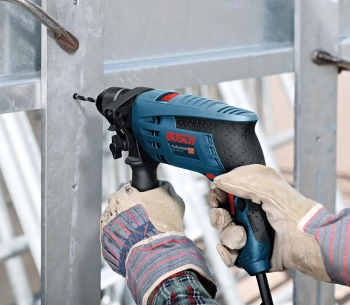 Mașină de găurit cu percutie BOSCH GSB 1600 RE 750w photo 1