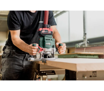 Mașină de frezat cu acumulator (fără bat) METABO OFV 18 LTX BL 12 18V photo 1