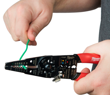 Clești pentru îndepărtare izolație MILWAUKEE Wire Stripping Plier photo 0