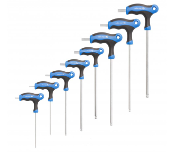 product Set chei hexagonale tip „T” cu cap sferic HOEGERT HT1W880 2-10mm