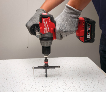 Carotă de găurit MILWAUKEE Adjustable Hole Cutter Reglabila pentru regips 51-178mm photo 1