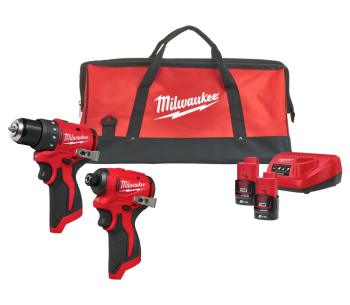 product Set de unelte cu acumulator MILWAUKEE M12 BLPP2D-202B
