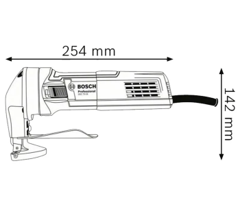 Foarfecă electrică de tablă Bosch GSC 75-16 Professional 750W photo 2