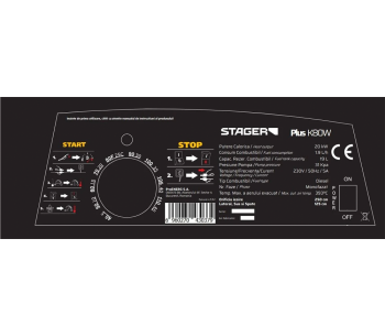 Aeroterma Stager PLUS-K80W 20kw Motorină photo 6