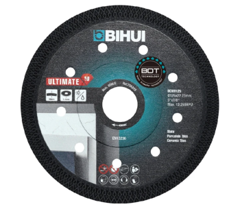 product Disc de tăiat cu diamant BIHUI Ultimate Mesh DCAM115 115mm Turbo Ceramică/Marmura/Granit