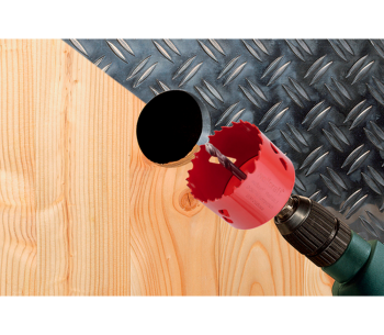 Коронка Wolfcraft 5493000 Биметаллическая 100мм photo 3