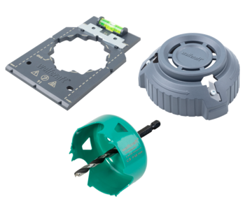 product Set instalare doze gips-carton Wolfcraft Success 68mm